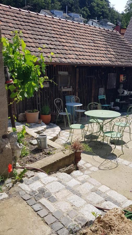 Historisches Fachwerkhaus "Hoher Hirschen" - Stilvolles Studio Und Museales Apartment Mit Romantischem Hof Und Garten Ludwigshafen am Bodensee Kültér fotó